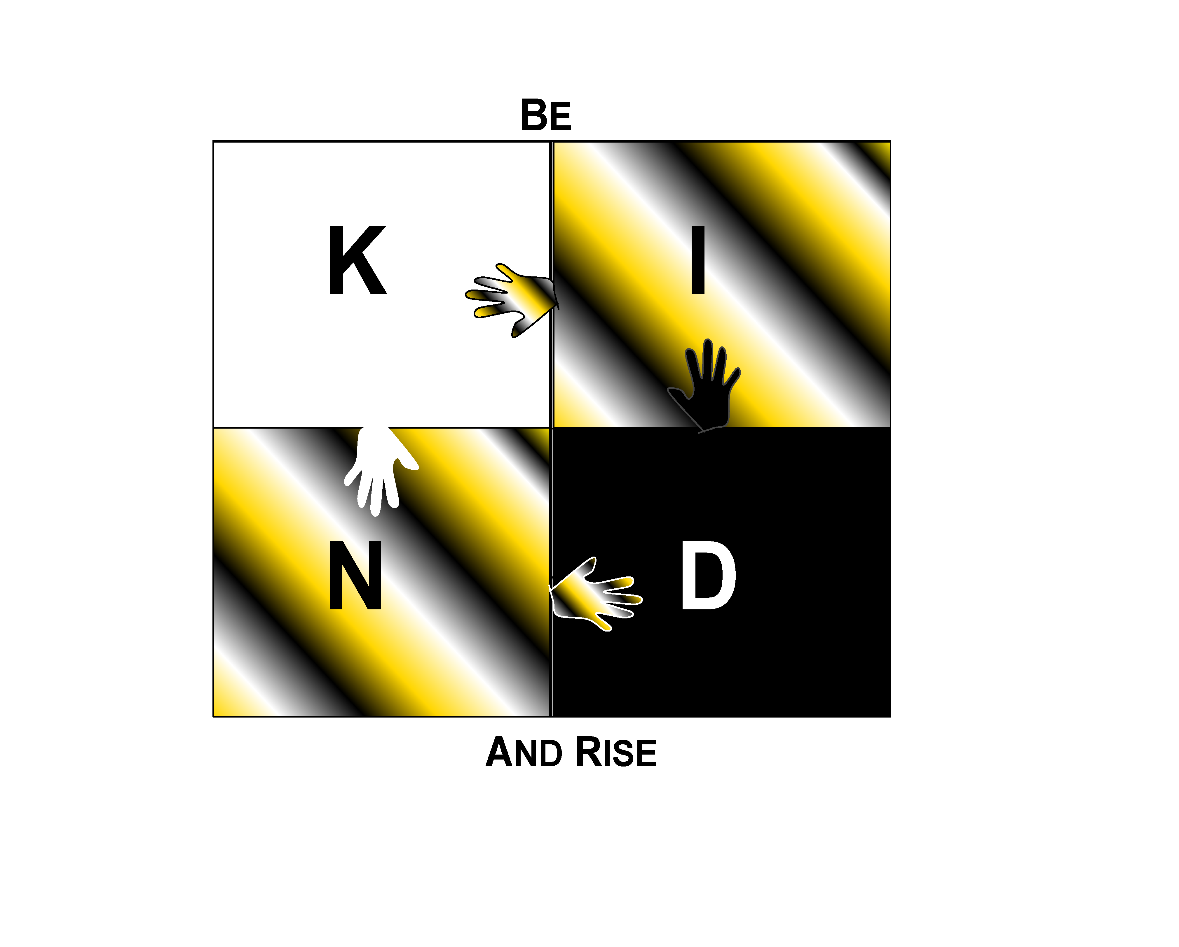 Be Kind and Rise Logo